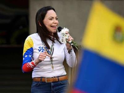 Corina Machado: los días del chavismo en el poder "están contado"