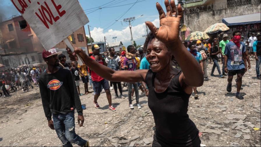 Más de 40 mil personas fueron desplazadas en Puerto Príncipe en menos de un mes