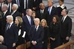 El funeral de Jimmy Carter reunió a cinco presidentes de Estados Unidos en su honor