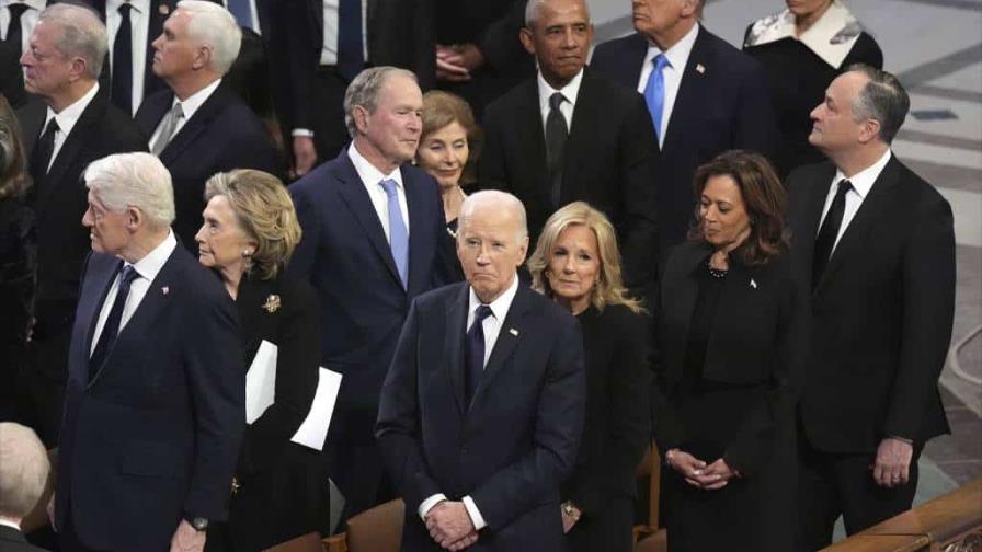 El funeral de Jimmy Carter reunió a cinco presidentes de Estados Unidos en su honor