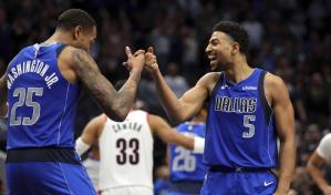 Hardy anota 25 y Mavericks remontan para imponerse a Blazers Hardy anota 25 y Mavericks remontan para imponerse a Blazers