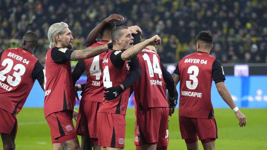 Leverkusen inicia 2025 con victoria ante un Dortmund mermado