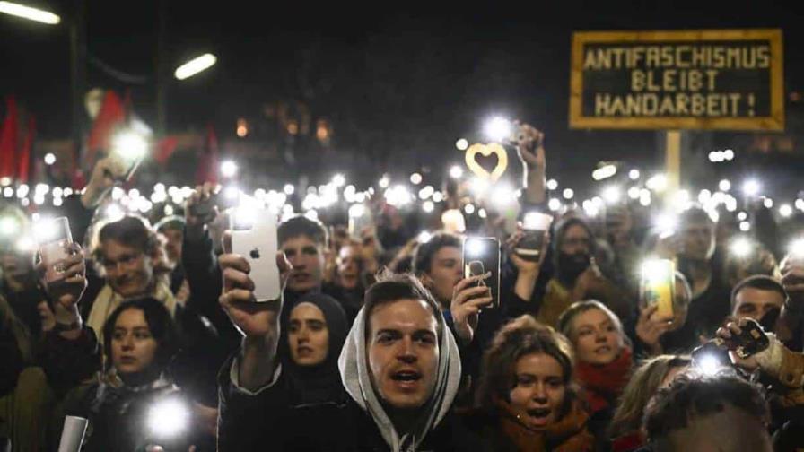 Manifestaciones en Austria contra la llegada al poder de la extrema derecha