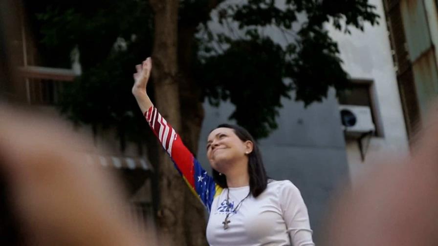 María Corina Machado llama a los venezolanos en Guatemala a recibir a González Urrutia