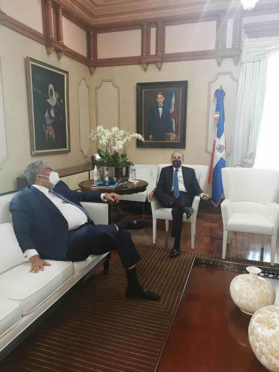 Miguel Mejía se reunía frecuentemente con el presidente Danilo Medina. 