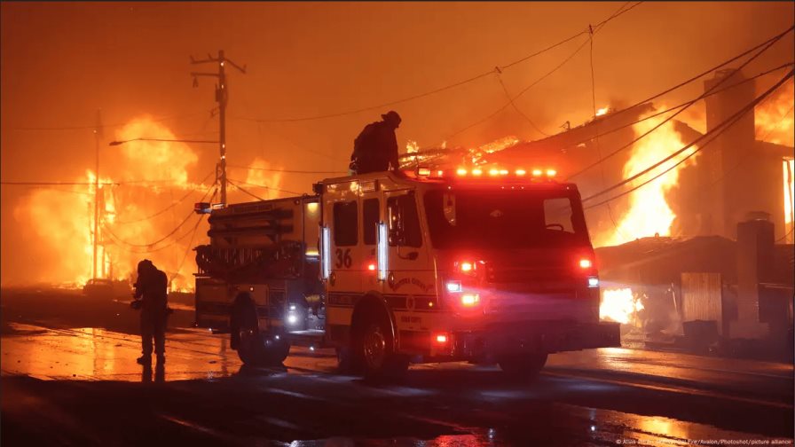 Biden dice que Los Ángeles parece un escenario de guerra por los incendios