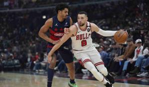 Los Bulls aplastan a los Wizards con su quinta victoria en siete partidos.