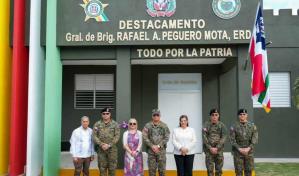 Reinauguran instalaciones de destacamento militar en Hato Mayor