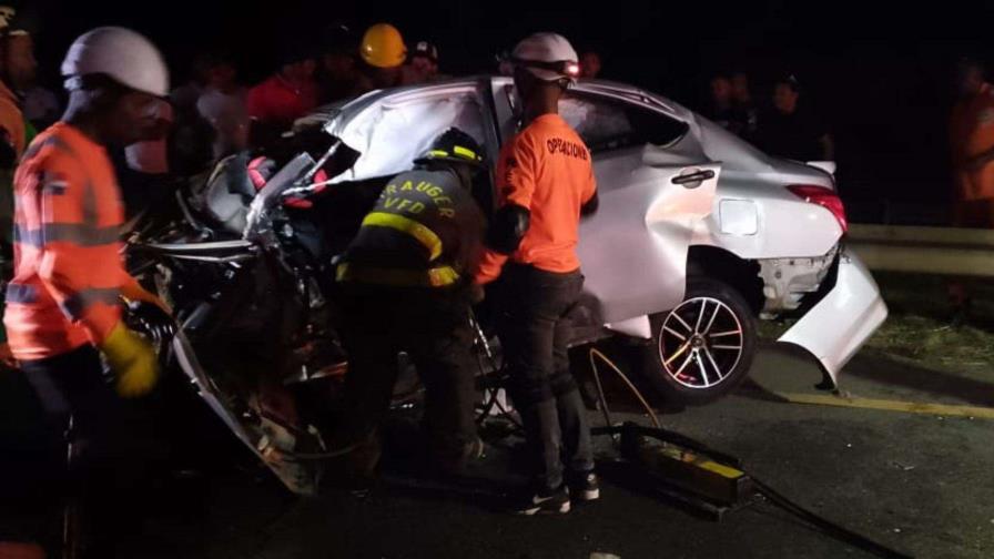 Aumentan a cuatro las víctimas en accidente de tránsito en la autovía del Este