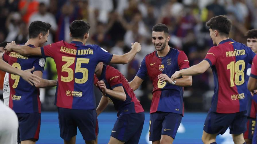 El Barcelona conquista la Supercopa al golear 5-2 al Real Madrid