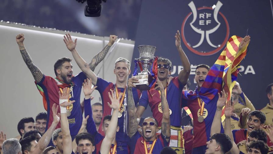 El Barcelona conquista la Supercopa al golear 5-2 al Real Madrid