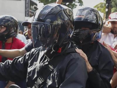 Informan la detención del motorista de Machado