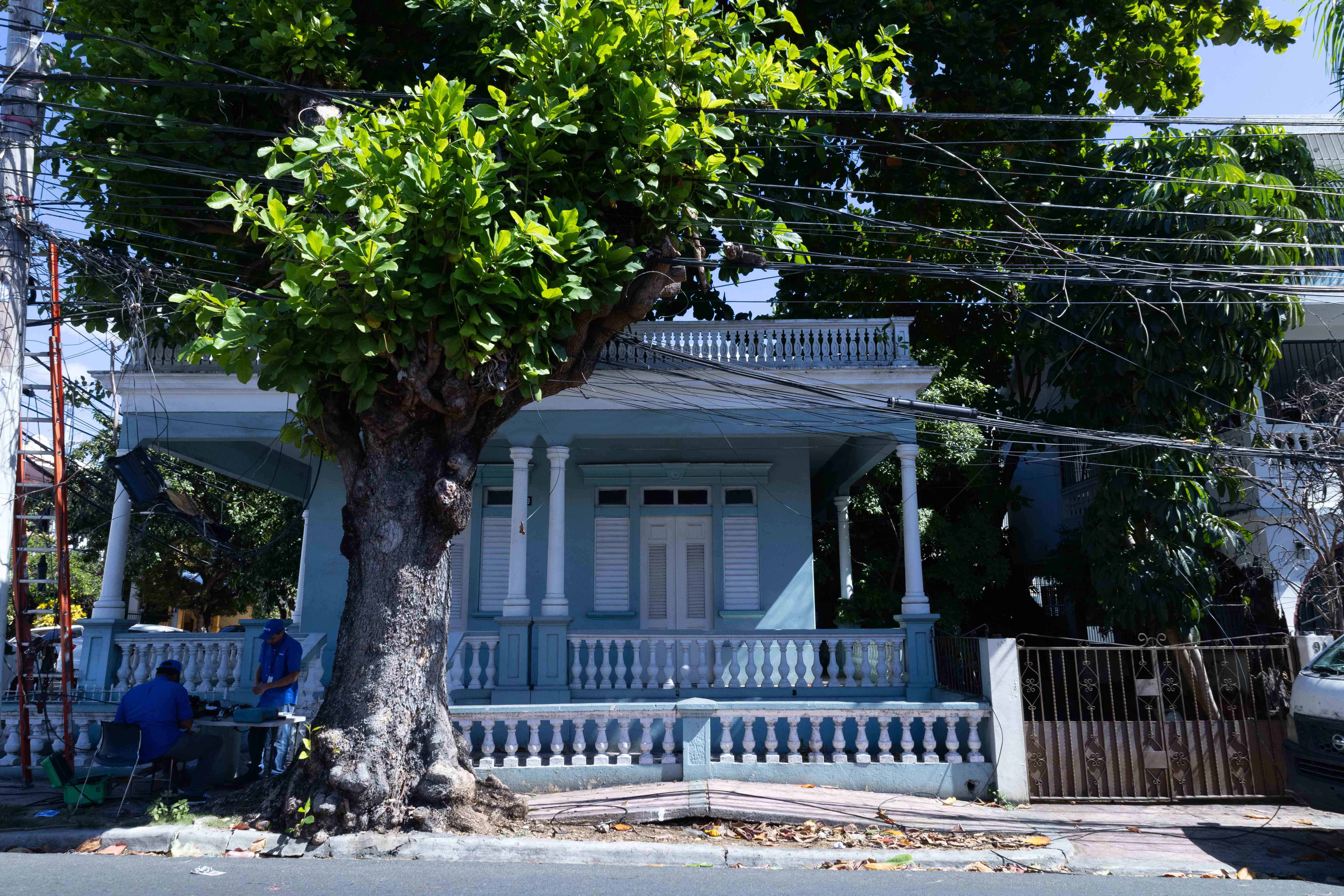 Casa de los primeros años de fundación de Gascue.