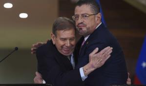 Costa Rica gestiona votos en OEA para apoyar al opositor venezolano Edmundo González