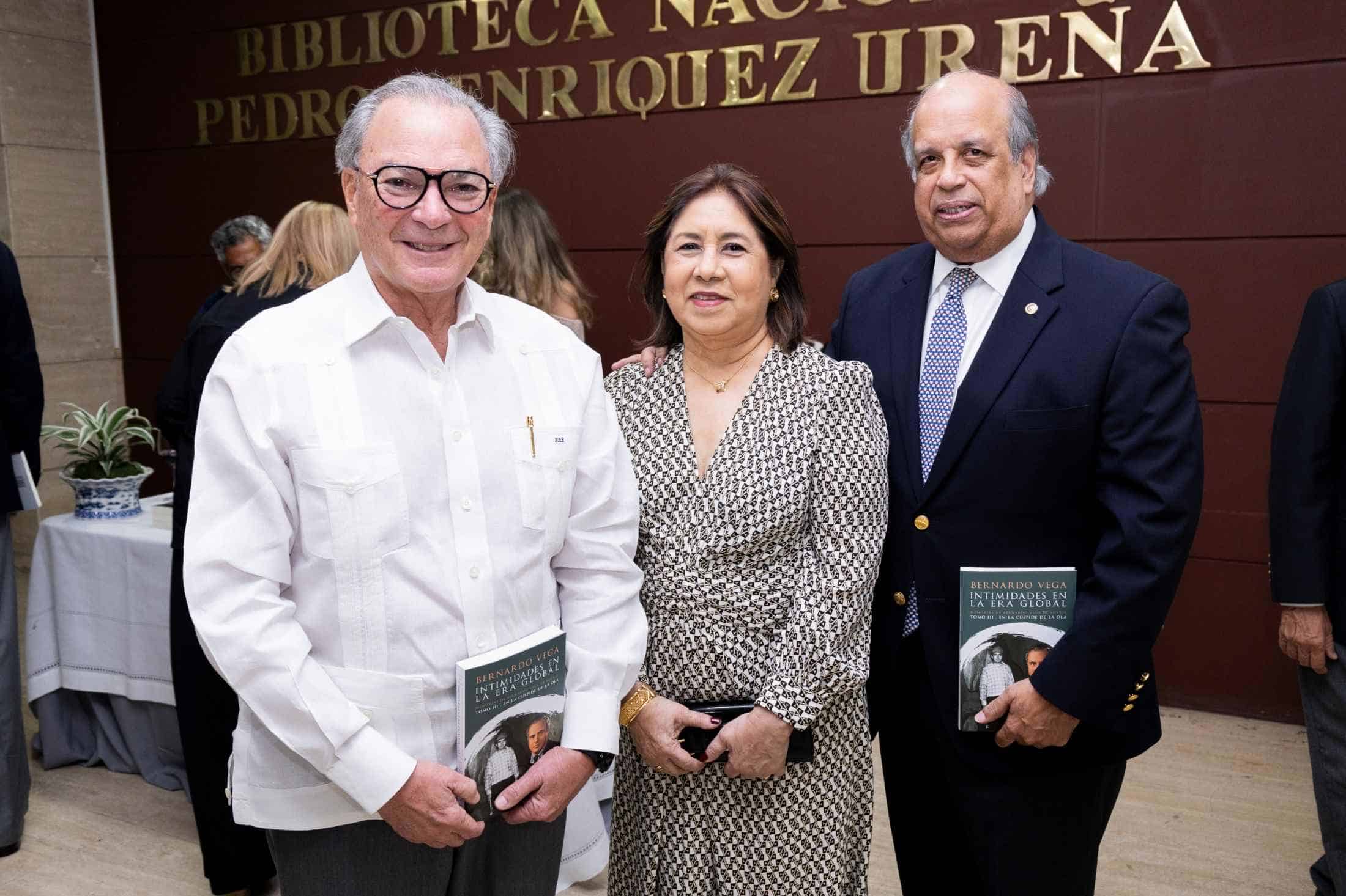 Frank Rainieri, Kenia de Balcárcel y Juan Daniel Balcárcel.