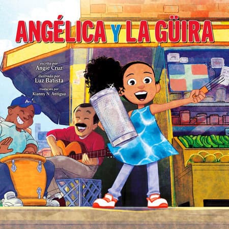 El libro Angélica y la güira.