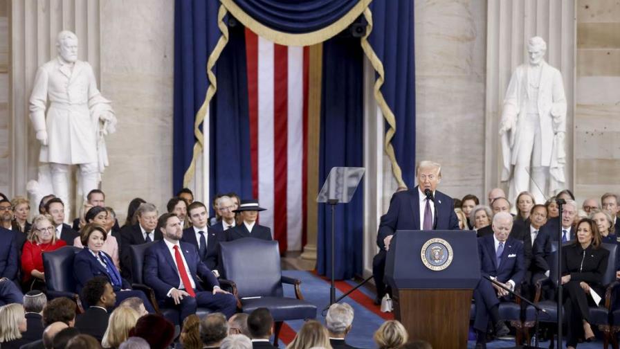 Trump vuelve a decir que renombrará el golfo de México como golfo de América