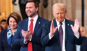 JD Vance deslumbrado durante su primera visita a la Oficina Oval de la Casa Blanca