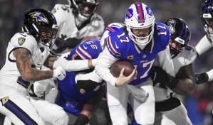 Allen anota 2 TD y Bills provocan 3 entregas y vencen a Ravens; jugarán por el título de la AFC