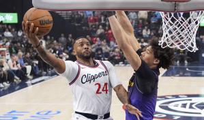 Powell y Clippers derrotan a James y Lakers en su primera visita al Intuit Dome