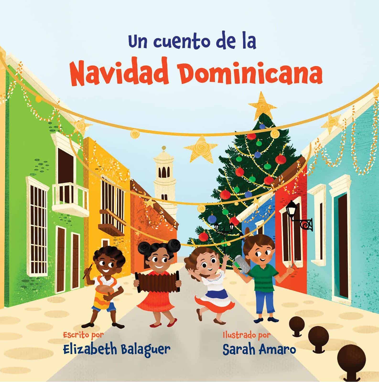 El libro Un cuento de la navidad dominicana.