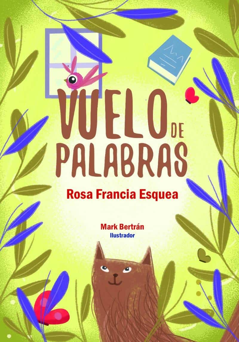 El libro Vuelo de palabras.