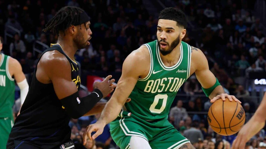 Jason Tatum lidera a los Celtics con 40 puntos en dram&aacute;tico triunfo sobre los Nets