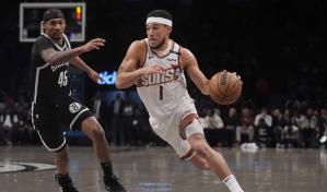 Booker y Durant lideran a los Suns en victoria sobre los Nets