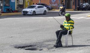 Un registro sin tapa en San Carlos; la historia de nunca acabar a pesar del peligro que representa