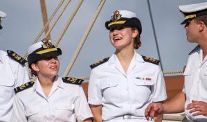 La princesa Leonor viaja a Brasil en su primera travesía oceánica con buque escuela Elcano La princesa Leonor viaja a Brasil en su primera travesía oceánica con buque escuela Elcano