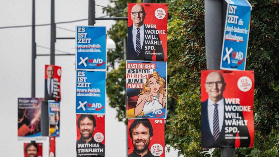 El discurso antiimigración copa la campaña electoral en Alemania a un mes de las elecciones