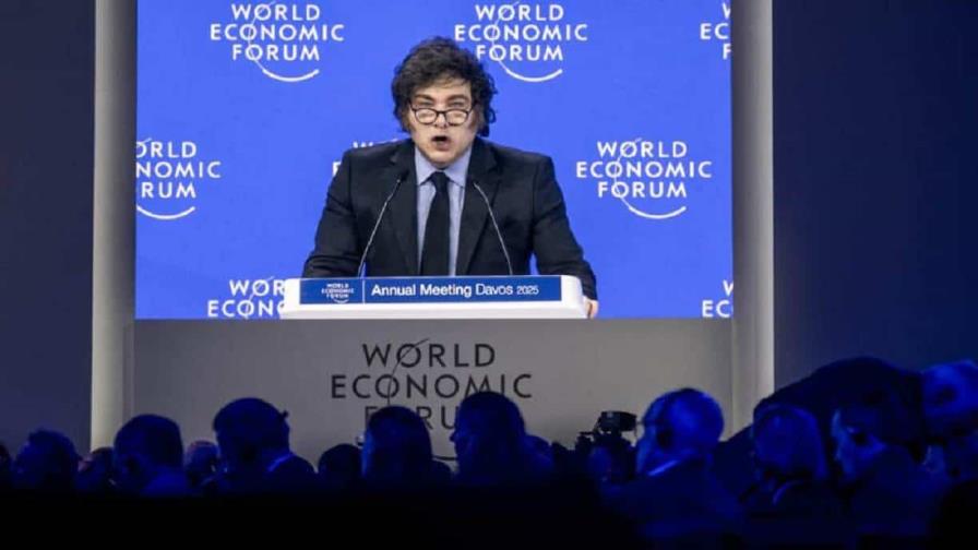 En Davos, Milei alaba a Trump para legitimar su postura