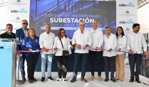 Abinader inaugura obras viales y eléctricas en San Francisco de Macorís