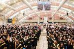 Pucmm entrega 874 nuevos profesionales en graduación