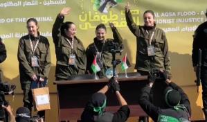 Hamás libera a cuatro mujeres soldado israelíes en la Franja de Gaza Hamás libera a cuatro mujeres soldado israelíes en la Franja de Gaza