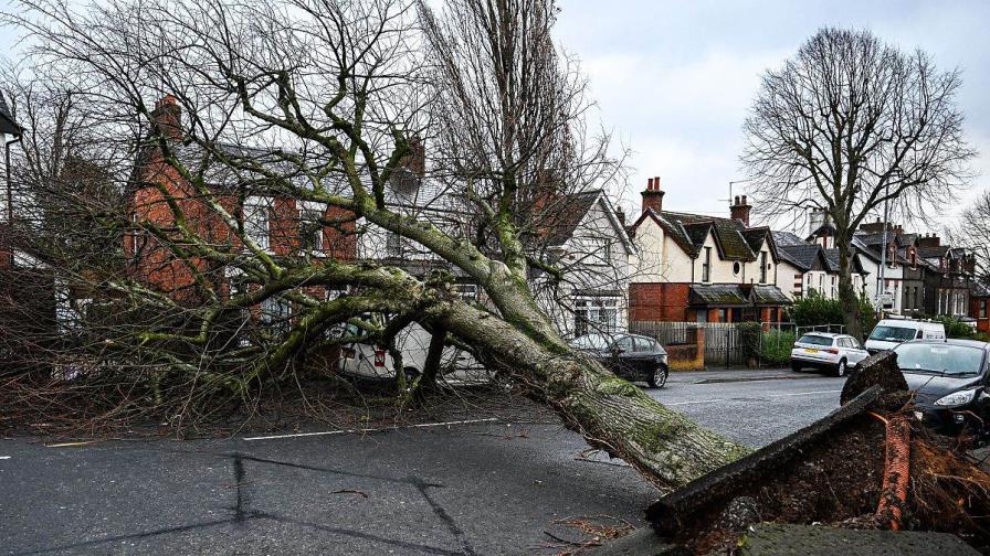 Cientos de miles siguen sin electricidad en Reino Unido e Irlanda por tormenta Eowyn