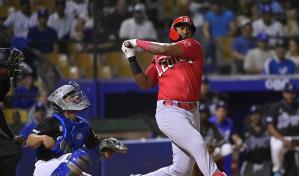 Video | Sócrates Brito la mete en la Pepillo Salcedo y los Leones se colocan a un triunfo de la 17