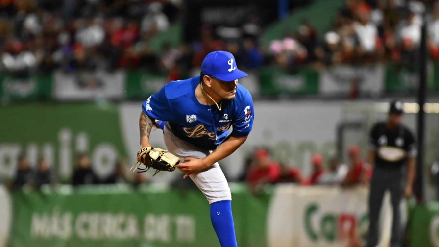 Andy Otero, un relevo espectacular para Licey en un sexto y escalofriante partido de serie final