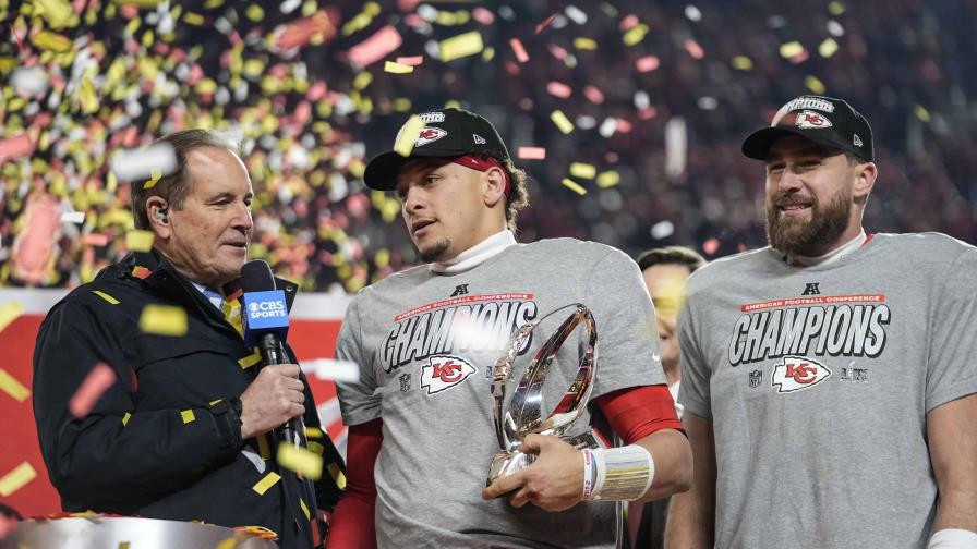 Chiefs buscan unirse a los Lakers, Bulls y Yankees con tercer título consecutivo del Super Bowl