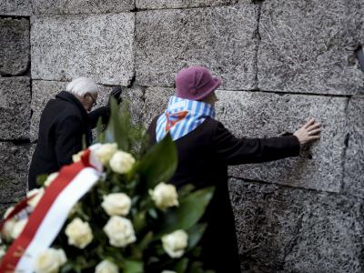 Sobrevivientes de Auschwitz conmemoran aniversario de liberación