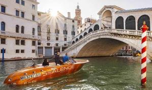 Venecia prueba en sus aguas un motor a chorro para un transporte limpio en el futuro