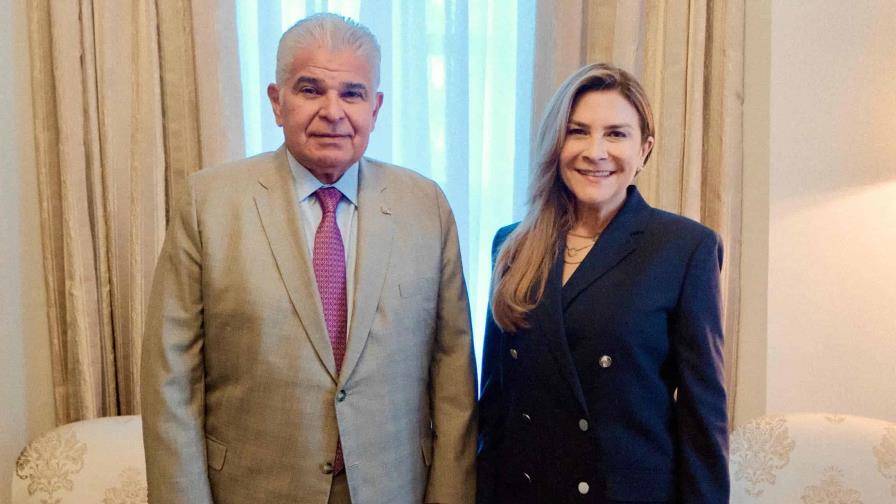 Carolina Mejía se reúne con el presidente de Panamá, José Raúl Mulino