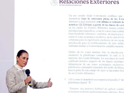 México pide en una carta a Google corregir 'Golfo de América'