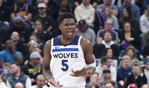 Edwards anota 36 puntos en victoria de Timberwolves por 138-113 sobre Jazz