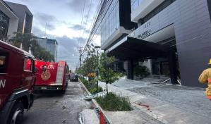 Reportan al menos cinco heridos en la explosión de un edificio en Piantini