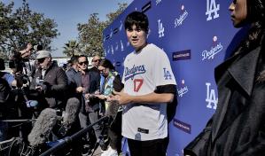 Ohtani podría volver a lanzar en mayo con los campeones Dodgers de Los Angeles