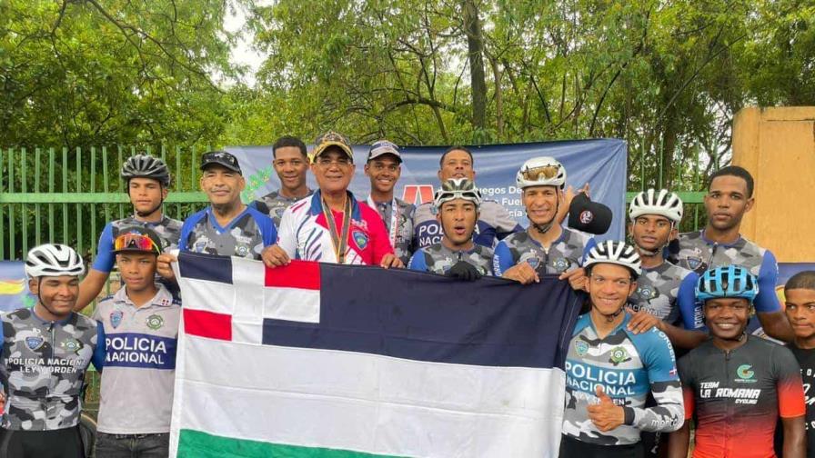 Policía vuelve a ganar en ciclismo,  conquista oro en modalidad ruta