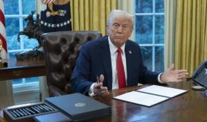 Trump saca pecho de su gestión en el orden mundial tras dos semanas en el poder