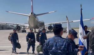 Tropas de El Salvador llegan a Haití para sumarse a la misión de seguridad