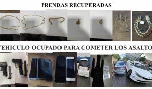 Desmantelan banda delictiva dedicada a asaltos en el Gran Santo Domingo
